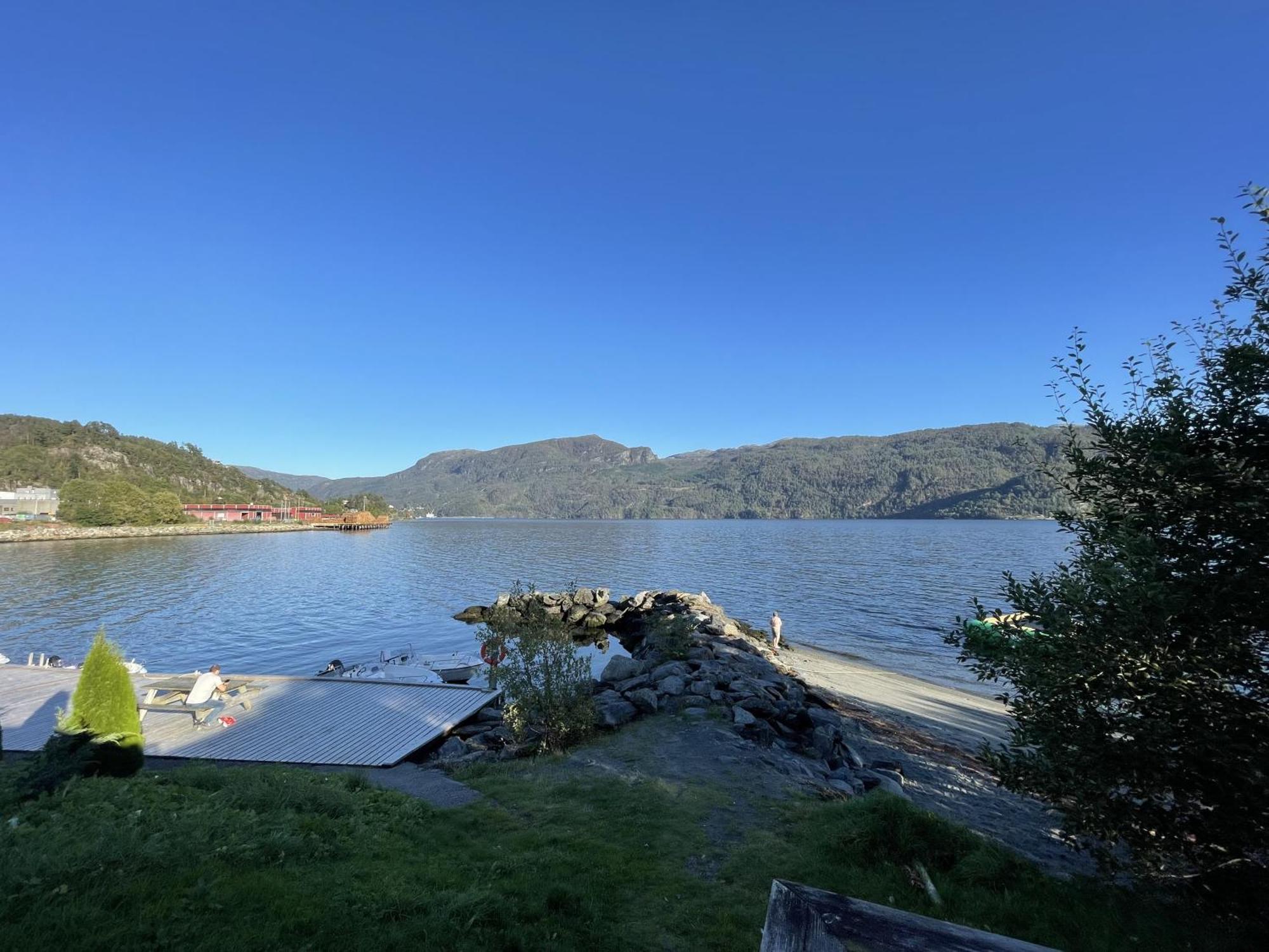 Sauda Fjord Camping Saudasjøen エクステリア 写真