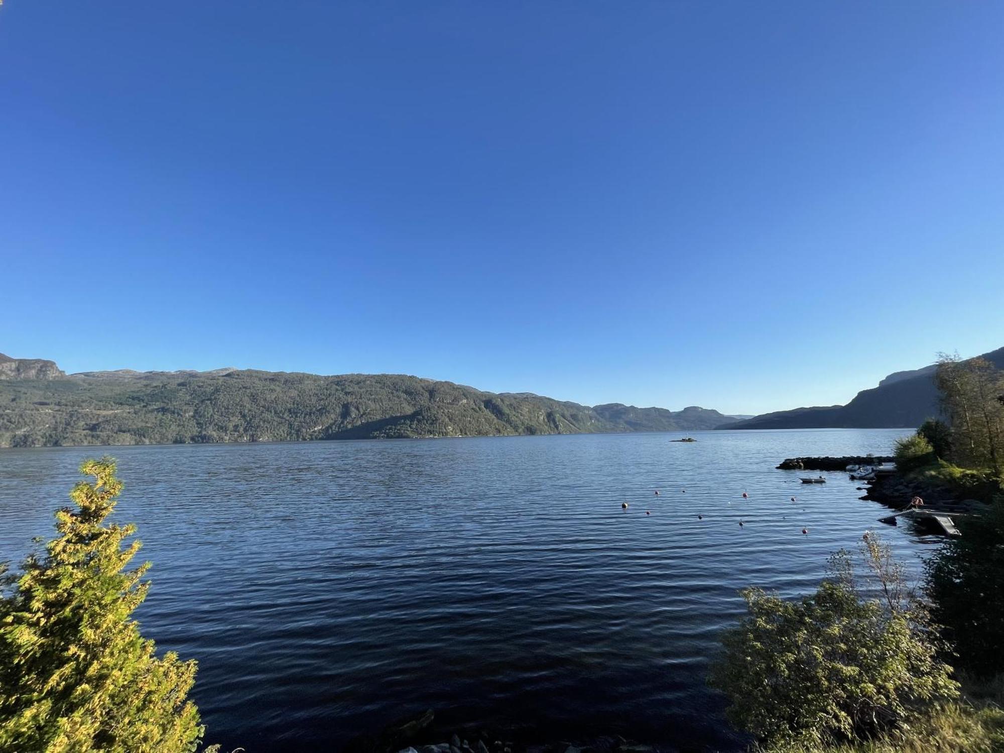Sauda Fjord Camping Saudasjøen エクステリア 写真